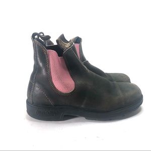Blundstone brown leather Chelsea boots size 7.5